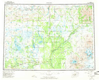 Gulkana 1959 topographic map thumbnail