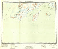 Hagemeister Island 1951 topographic map thumbnail