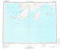 Hagemeister Island 1957 topographic map thumbnail