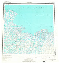Harrison Bay 1955 topographic map thumbnail