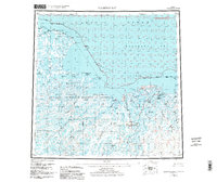 Harrison Bay 1955 topographic map thumbnail