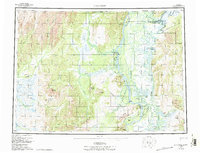 Holy Cross 1952 topographic map thumbnail