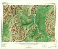 Holy Cross 1952 topographic map thumbnail