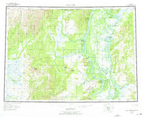 Holy Cross 1952 topographic map thumbnail
