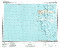 Hooper Bay 1953 topographic map thumbnail