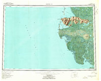 Hooper Bay 1953 topographic map thumbnail