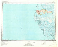 Hooper Bay 1953 topographic map thumbnail