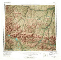 Howard Pass 1956 topographic map thumbnail