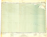 Icy Bay 1951 topographic map thumbnail