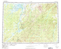 Iditarod 1956 topographic map preview