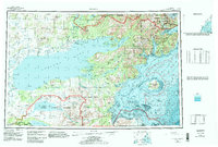 Iliamna 1957 topographic map thumbnail