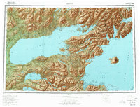 Iliamna 1957 topographic map thumbnail