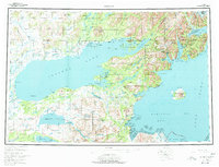 Iliamna 1957 topographic map thumbnail