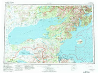 Iliamna 1957 topographic map thumbnail