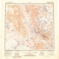 Juneau 1951 topographic map preview