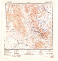Juneau 1951 topographic map preview