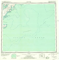 Kaguyak 1951 topographic map thumbnail