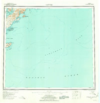 Kaguyak 1952 topographic map thumbnail