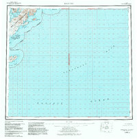 Kaguyak 1952 topographic map thumbnail