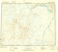 Kantishna River 1951 topographic map thumbnail