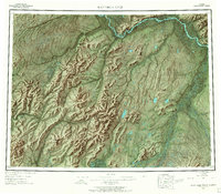 Kantishna River 1952 topographic map thumbnail