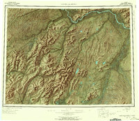 Kantishna River 1952 topographic map preview