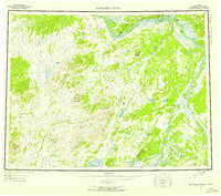 Kantishna River 1952 topographic map thumbnail