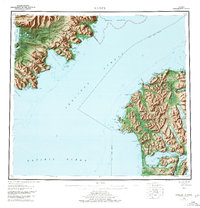 Karluk 1952 topographic map preview