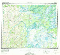 Kateel River 1955 topographic map thumbnail