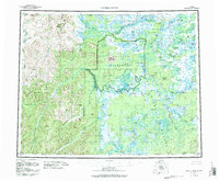 Kateel River 1955 topographic map thumbnail