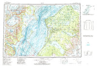 Kenai 1958 topographic map thumbnail