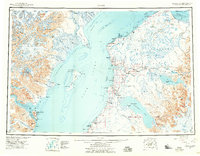 Kenai 1944 topographic map thumbnail