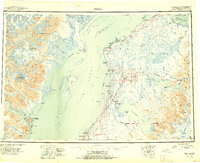 Kenai 1950 topographic map thumbnail