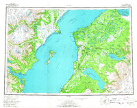 Kenai 1958 topographic map thumbnail