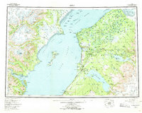 Kenai 1958 topographic map thumbnail