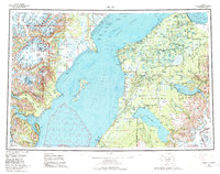 Kenai 1958 topographic map thumbnail
