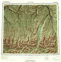Killik River 1956 topographic map preview