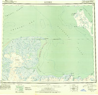 Kotzebue 1951 topographic map thumbnail