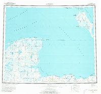 Kotzebue 1951 topographic map thumbnail