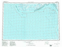 Kuskokwim Bay 1954 topographic map thumbnail