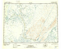 Kwiguk 1952 topographic map thumbnail