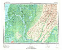 Kwiguk 1952 topographic map thumbnail
