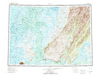 Kwiguk 1952 topographic map preview