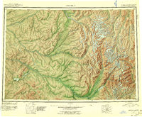 Lime Hills 1951 topographic map thumbnail
