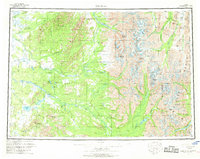 Lime Hills 1958 topographic map thumbnail
