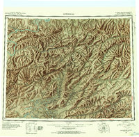 Livengood 1951 topographic map thumbnail