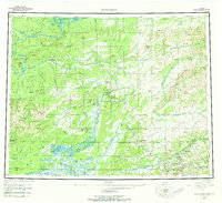 Livengood 1956 topographic map thumbnail