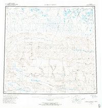Lookout Ridge 1956 topographic map thumbnail