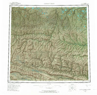 Lookout Ridge 1956 topographic map thumbnail