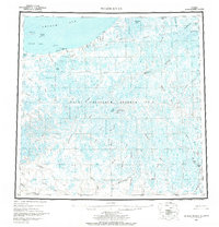 Meade River 1955 topographic map thumbnail